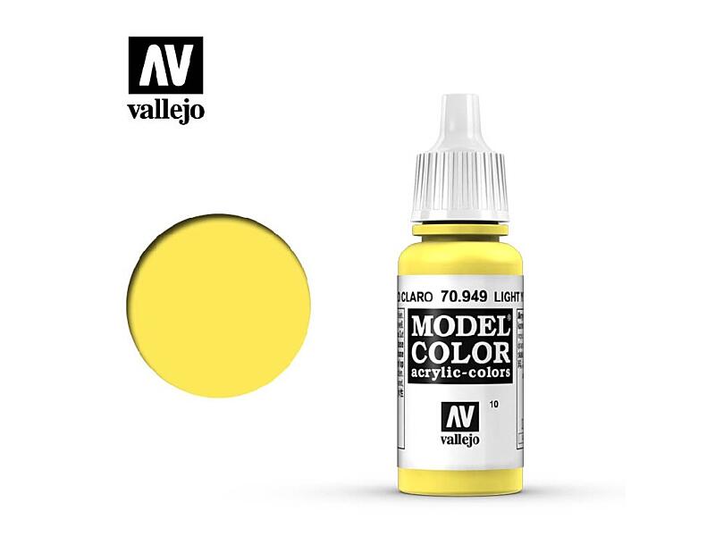 Vallejo - Model Color 10 Light Yellow 17 ml. 70949