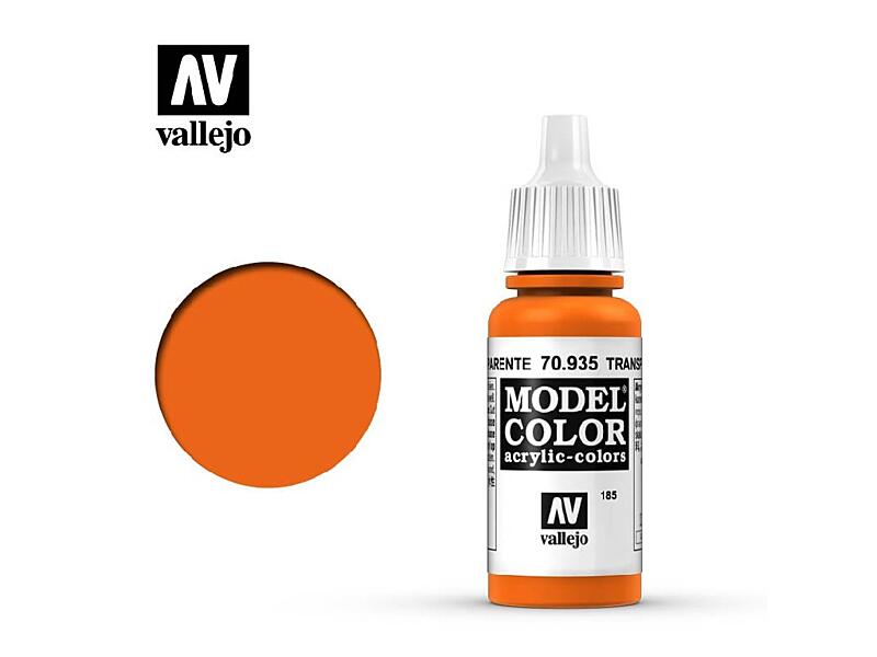 Vallejo - Model Color 185 Transp. Orange 17 ml. 70935