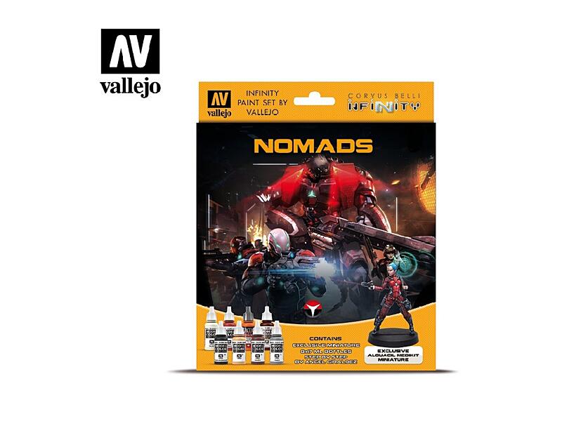 Vallejo - Model Color Set 70233 Nomads + figurka 8x17 ml.