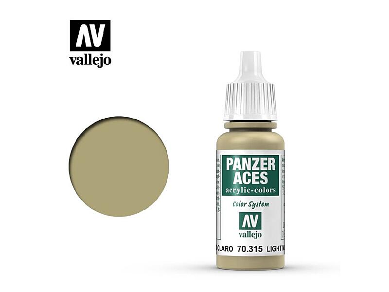 Vallejo - Panzer Aces 70315 - Light Mud 17 ml.