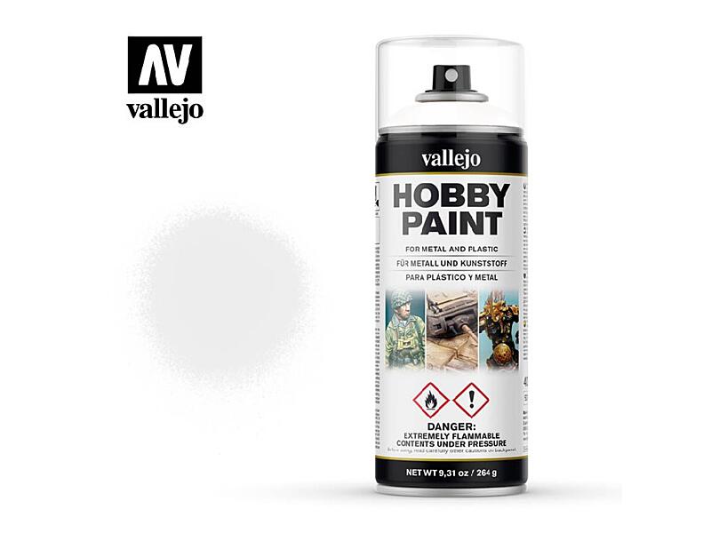 Vallejo - Aerosol 28010 White Primer 400 ml.