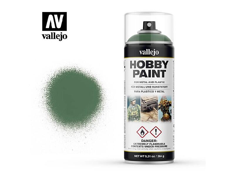 Vallejo - Aerosol 28028 Sick Green 400 ml.