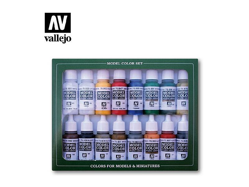 Vallejo - Model Color Set 70149 Napoleonic Colors French and British 1789-1815 16x17 ml.