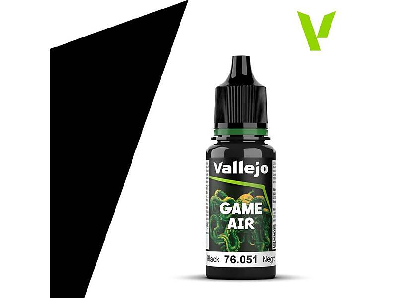 Vallejo - Game Air 76051 Black 18 ml.