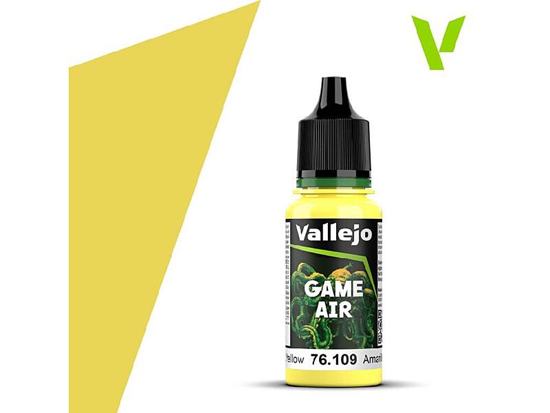 Vallejo - Game Air 76109 Toxic Yellow 18 ml.