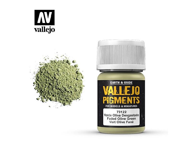 Vallejo - Pigmenty 73122 Faded Olive Green 35 ml.