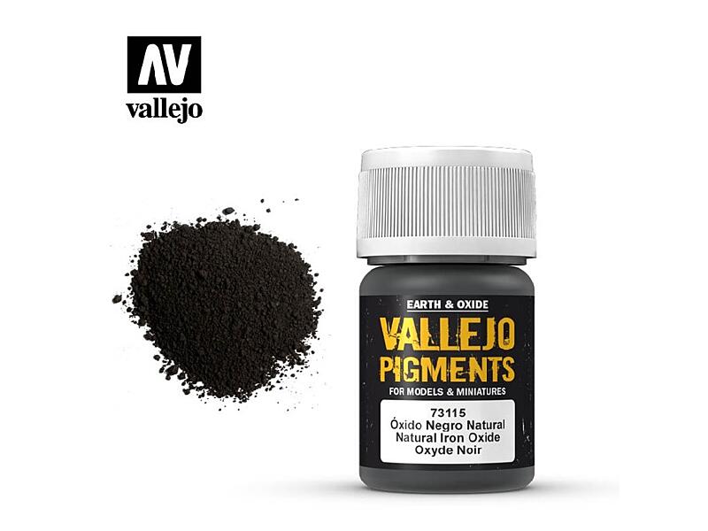 Vallejo - Pigmenty 73115 Natural Iron Oxide 35 ml.
