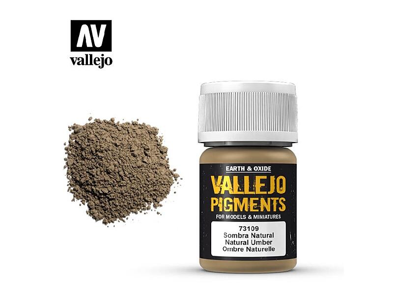 Vallejo - Pigmenty 73109 Natural Umber 35 ml.