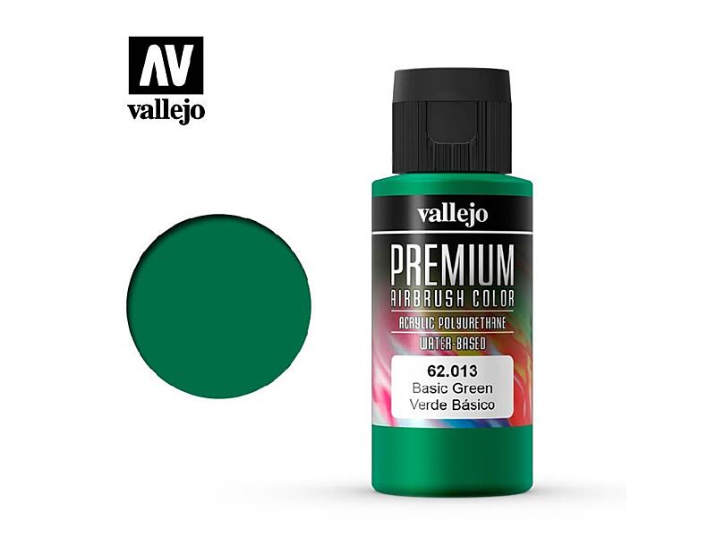 Vallejo - Premium Color 62013 Basic Green 60 ml.
