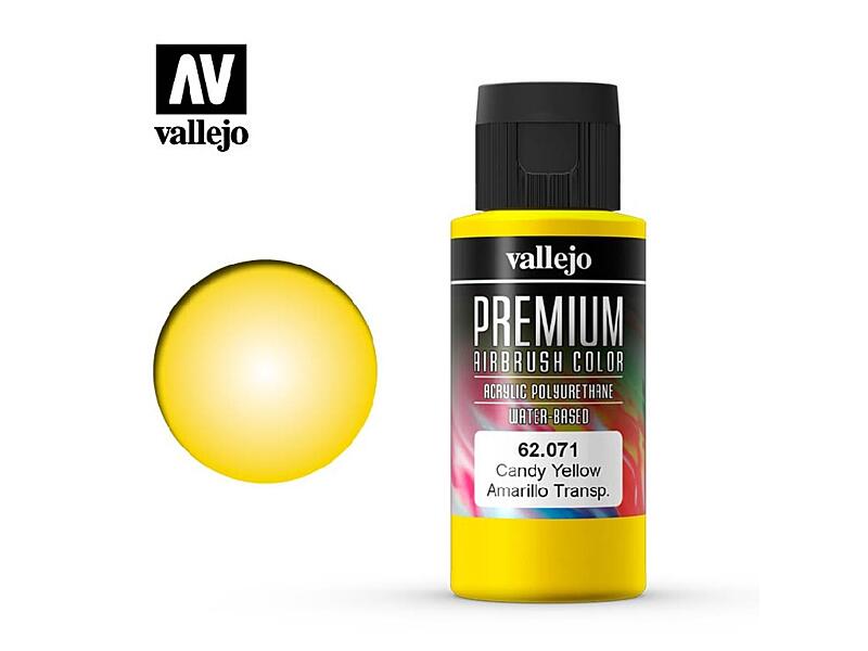 Vallejo - Premium Color 62071 Candy Yellow 60 ml.