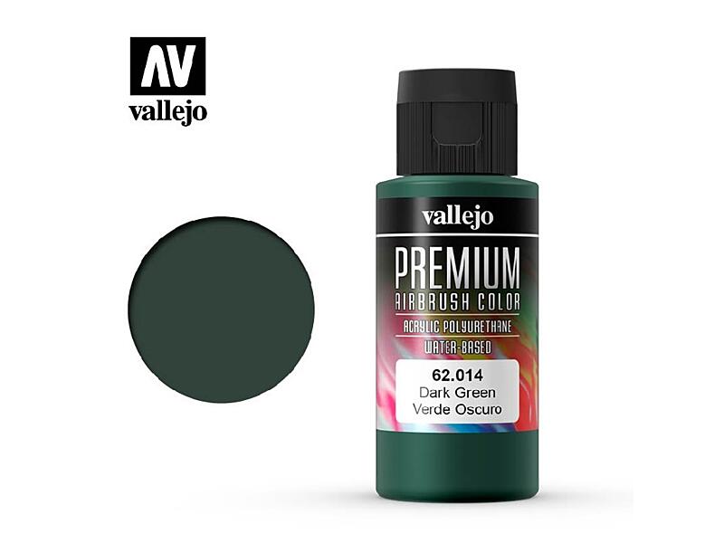Vallejo - Premium Color 62014 Dark Green 60 ml.