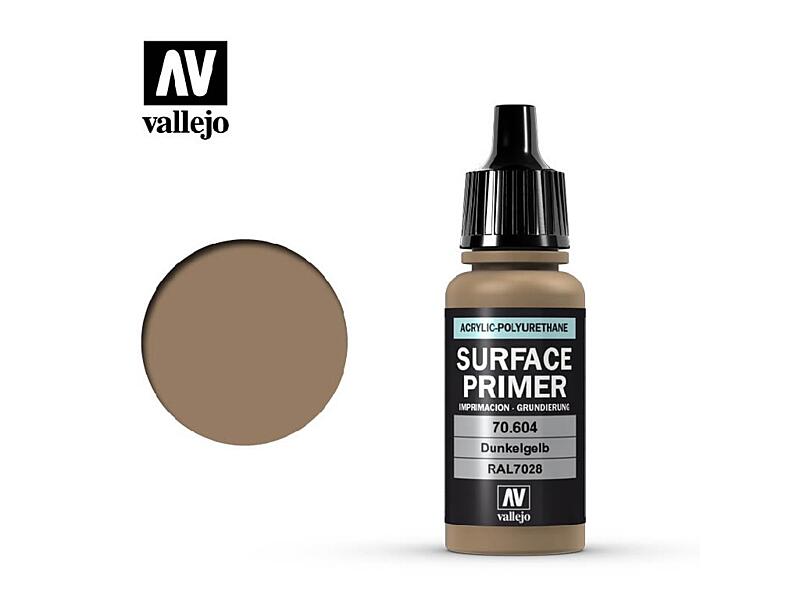 Vallejo - Surface Primer Ger. Dark Yellow