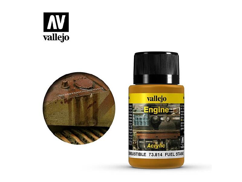Vallejo - Weathering Effects 73814 Fuel Stains 40 ml.