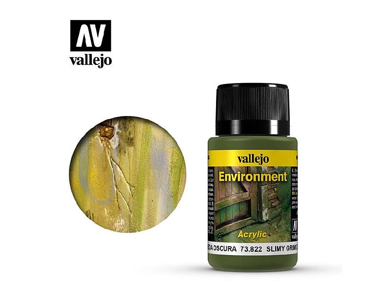 Vallejo - Weathering Effects 73822 Slimy Grime Dark 40 ml.