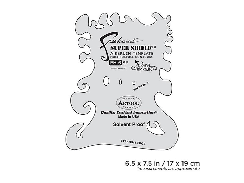 Artool FH 6 SP - Freehand Airbrush Template - Andrea Mistretta Super