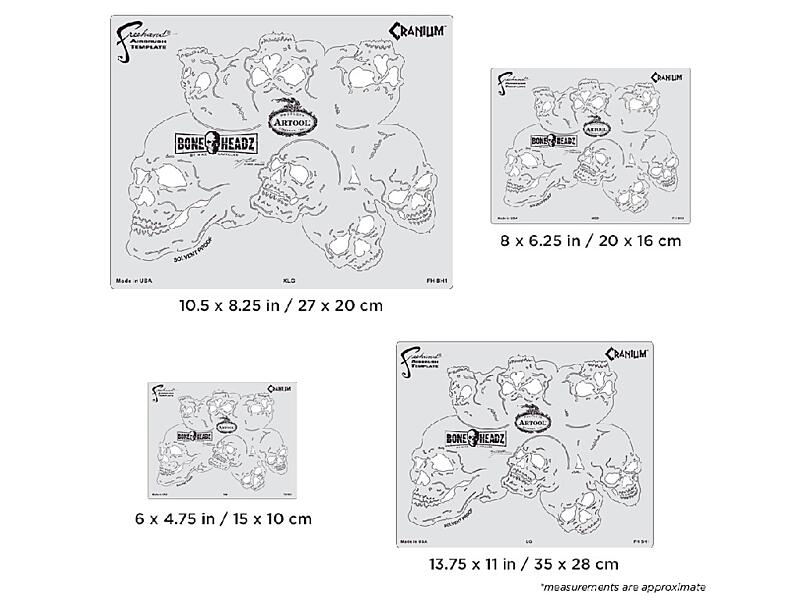 Artool FH BH 1 - Boneheadz (Cranium) Template Set