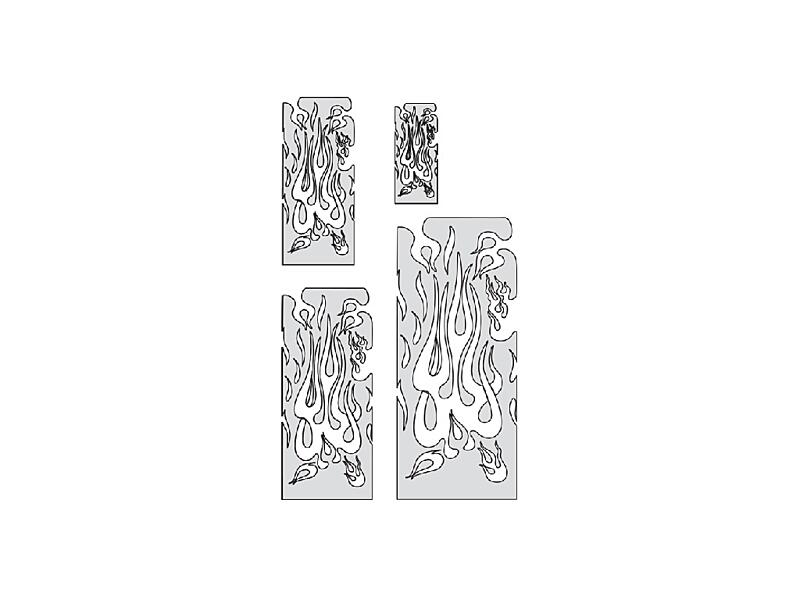 Artool FH FM 2 - Freehand Airbrush Template - Flame Master Multiple