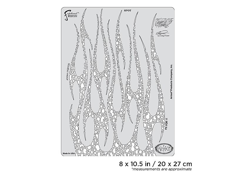 Artool FH FOR 11 - Template Spot 8 X 10.5