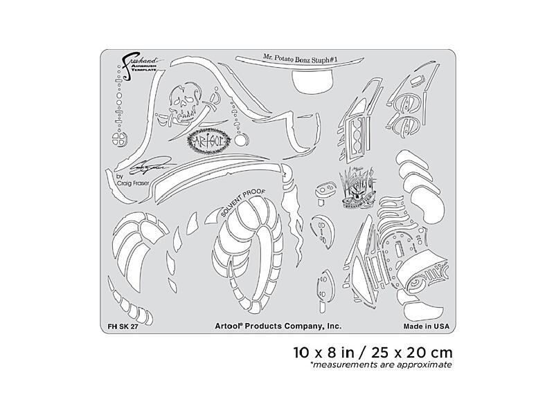 Artool FH SK27 SP - Craig Fraser - Wrath Of Skullmaster - Mr. Potato Bonze Stuph 1 Template
