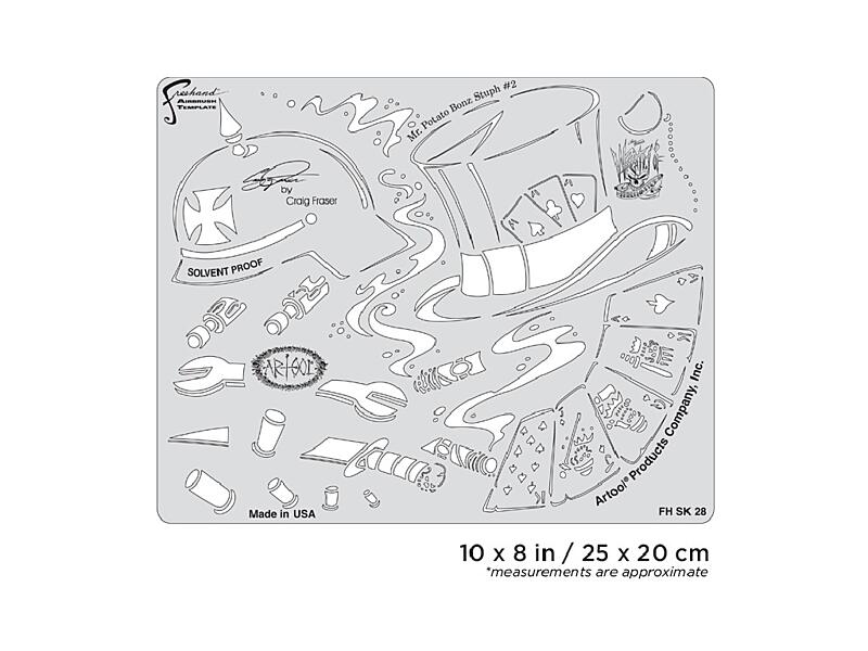 Artool FH SK28 SP - Craig Fraser - Wrath Of Skullmaster - Mr. Potato Bonze Stuph 2 Template