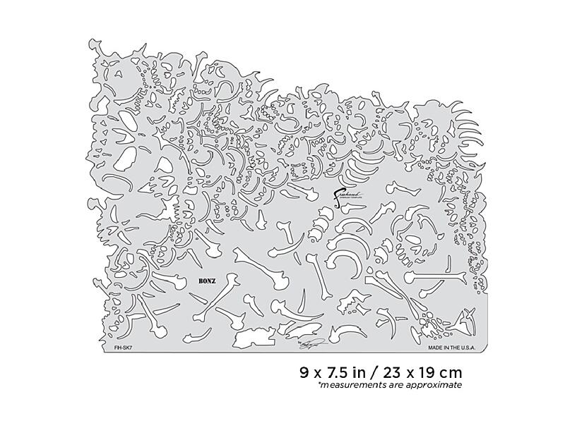 Artool FH SK7 SP - Template Son / Skull Bonz Solvent Proof