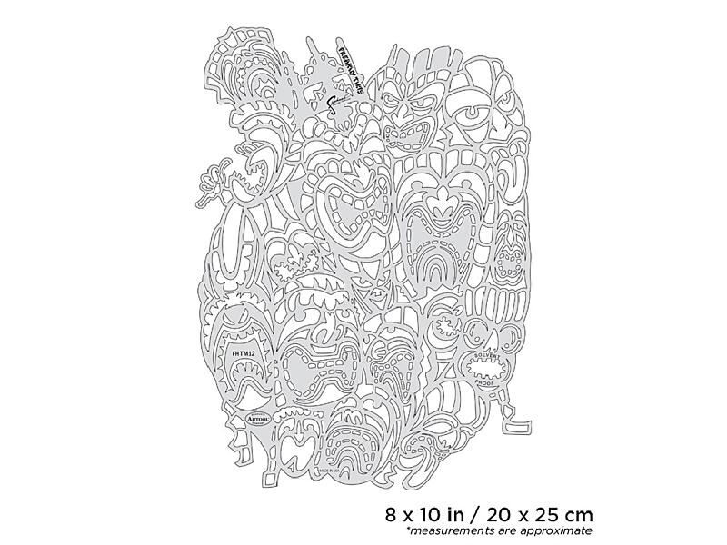 Artool FH TM 12 - Freakin Tikis Template