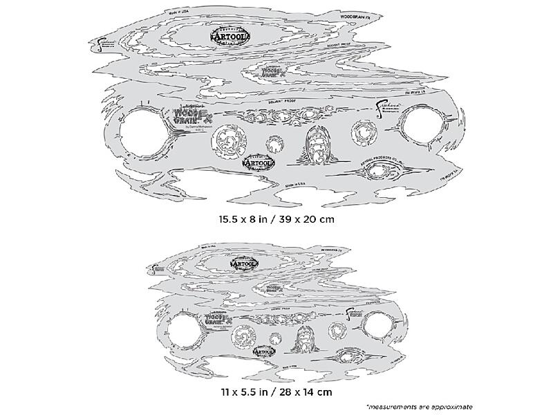 Artool FH WGFX 1 - Wood Grain FX Template By Dennis Mathewson