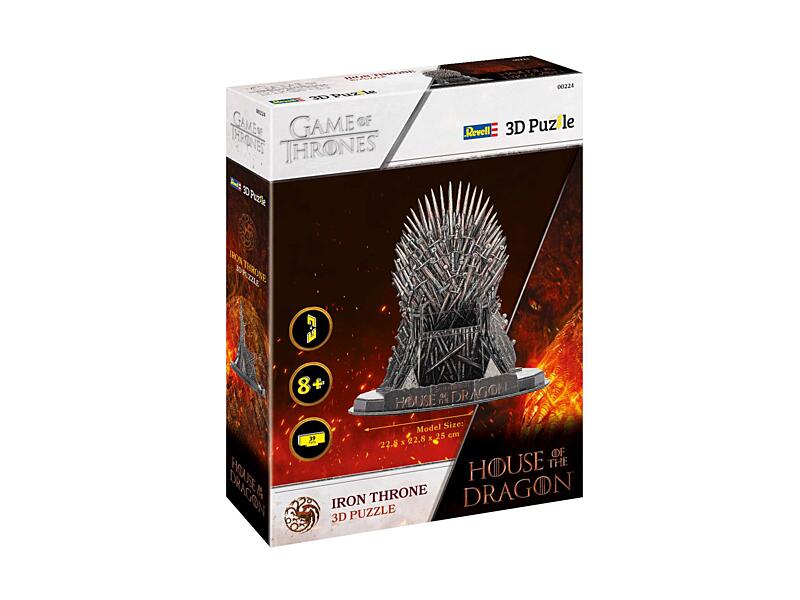 Revell - 00224 - House of the Dragon Iron Throne - 3D puzzle