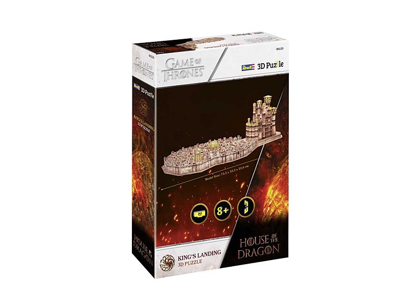 Revell - 00225 - House of the Dragon Kings Landing - 3D puzzle