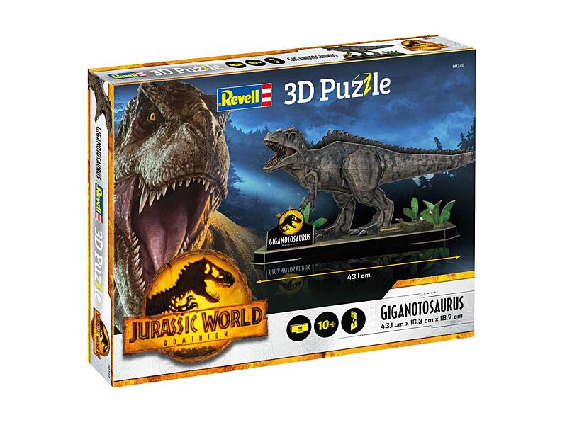 Revell - 00240 - Jurassic World - Giganotosaurus - 3D puzzle