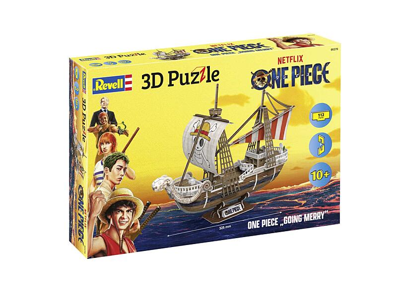 Revell - 00270 - One Piece Flying Lamb/ Going Merry - 3D puzzle