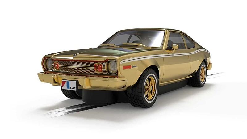 Autíčko Film & TV Scalextric C4551A - James Bond - AMC Hornet - The Man With The Golden Gun - Gold Anniversary Edition 1:32