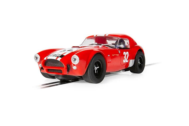 Autíčko GT Scalextric C4528 - Shelby Cobra 289 - Red - 39PH 1:32