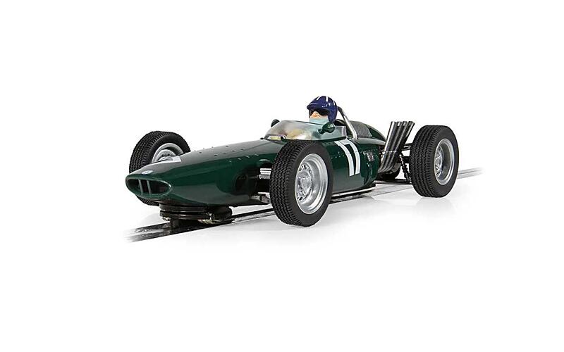 Autíčko Single Seater Scalextric C4536 - BRM P57 - Winner Dutch GP 1962 - World Champion Edition 1:32
