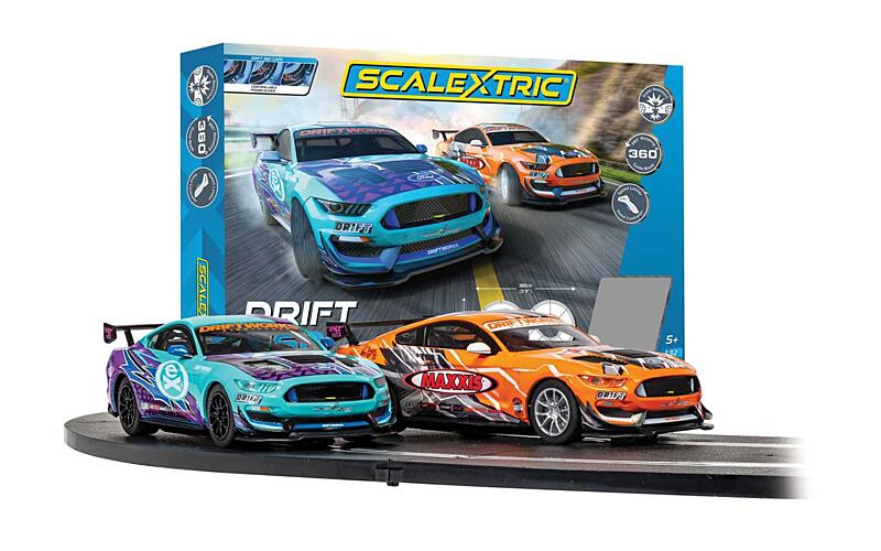 Autodráha Scalextric C1421P - Drift 360 Race Set 1:32