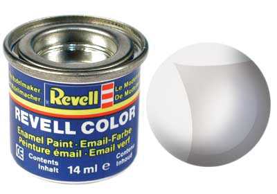 Revell - Barva emailová - 32102: matná čirá (clear mat) 14ml
