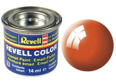 Revell - Barva emailová - 32130: leská oranžová (orange gloss) 14ml