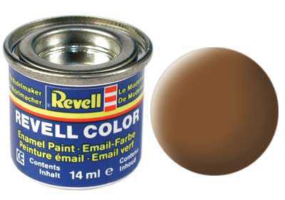 Revell - Barva emailová - 32182: matná temná země RAF (dark-earth mat RAF) 14ml