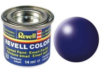 Revell - Barva emailová - 32350: hedvábná tmavě modrá (dark blue silk) 14ml