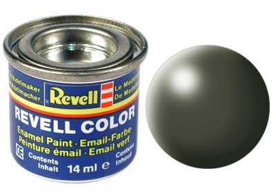 Revell - Barva emailová - 32361: hedvábná olivově zelená (olive green silk) 14ml