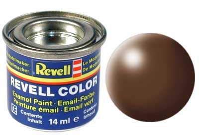 Revell - Barva emailová - 32381: hedvábná hnědá (brown silk) 14ml