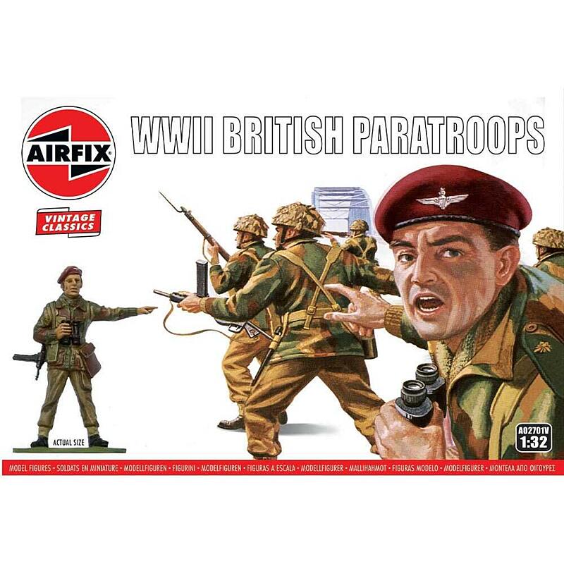 Airfix - A02701V - WWII British Paratroops 1:32