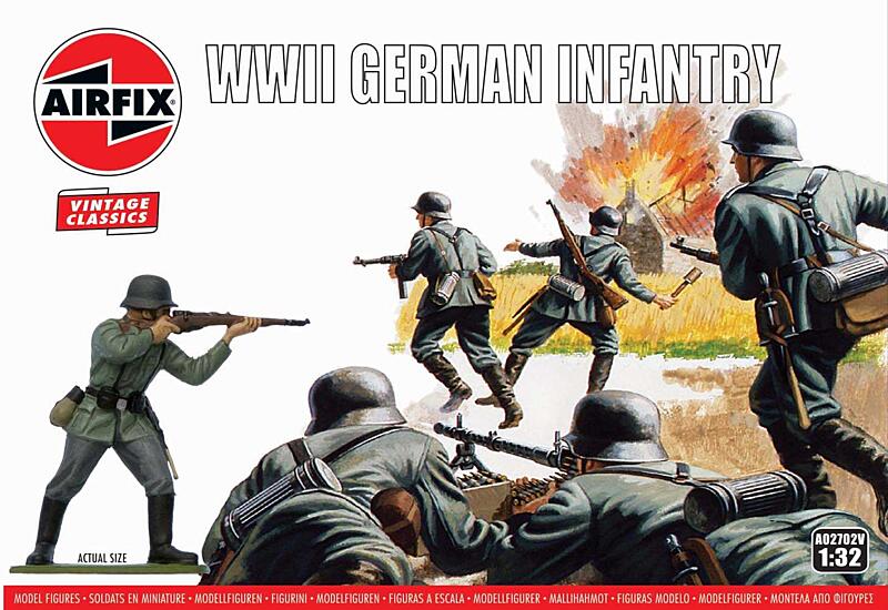 Airfix - A02702V - WIWII German Infantry 1:32