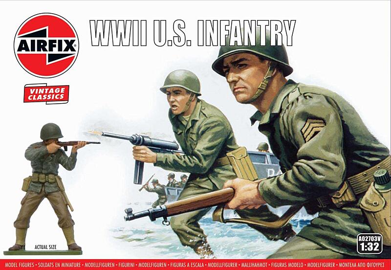 Airfix - A02703V - WWII U.S. Infantry 1:32