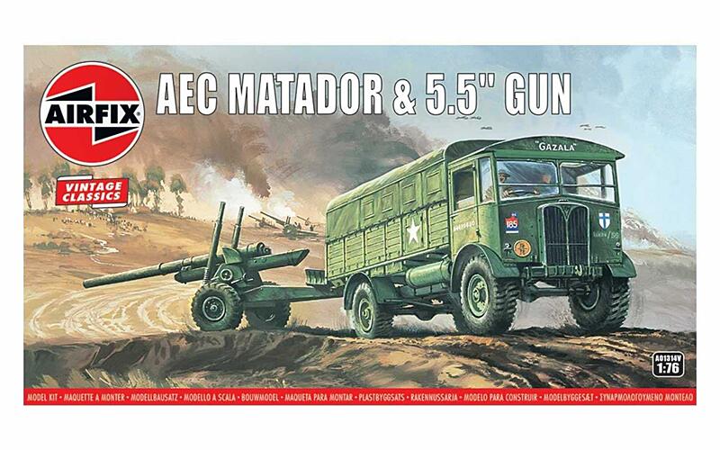 Airfix - A01314V - AEC Matador and 5.5 Gun 1:76