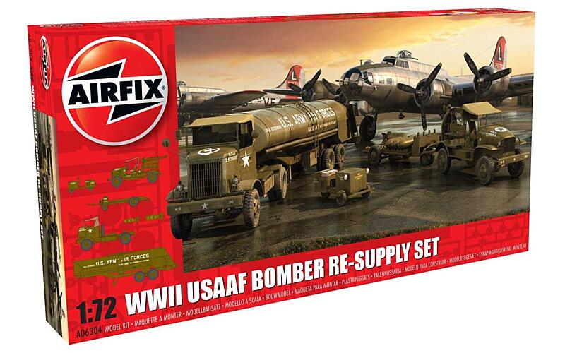 Airfix - A06304 - USAAF 8TH Airforce Bomber Resupply Set 1:72