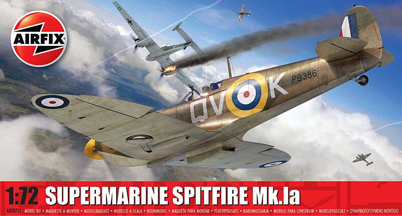 Airfix - A01071C - Supermarine Spitfire Mk.Ia 1:72
