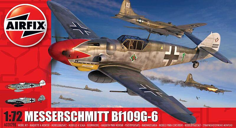 Airfix - A02029B - Messerschmitt Bf109G-6 1:72