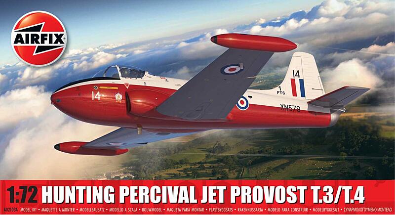 Airfix - A02103A - Hunting Percival Jet Provost T.3/T.4 1:72