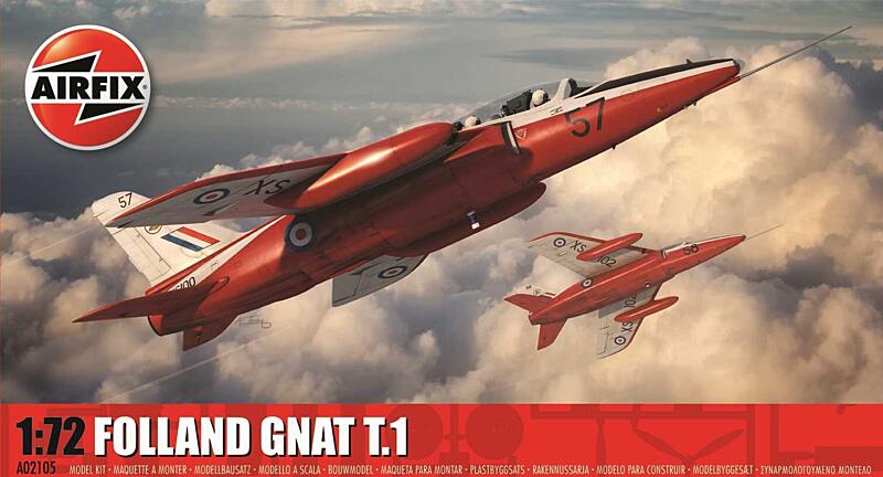 Airfix - A02105 - Folland Gnat T.1 1:72